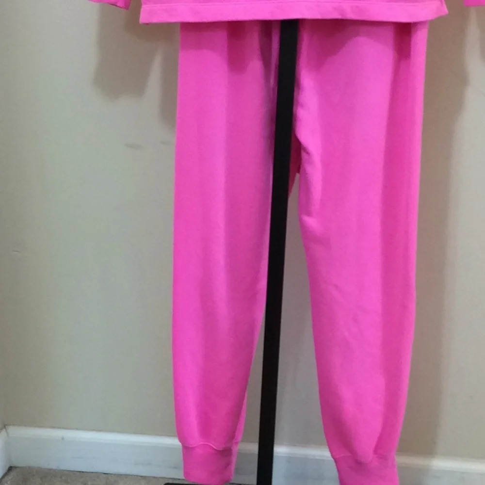 PINK Victoria’s Secret Pink & White Warmup Suit - Picture 6 of 6